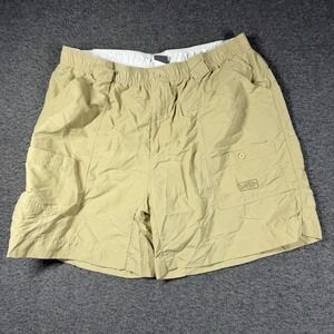 AFTCO Cargo Shorts Mens 46 Brown Tan
